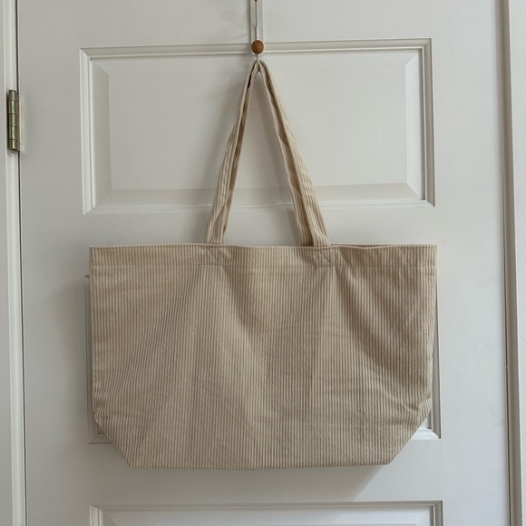 Sezane Courderoy Tote Bag - Picture 3 of 3